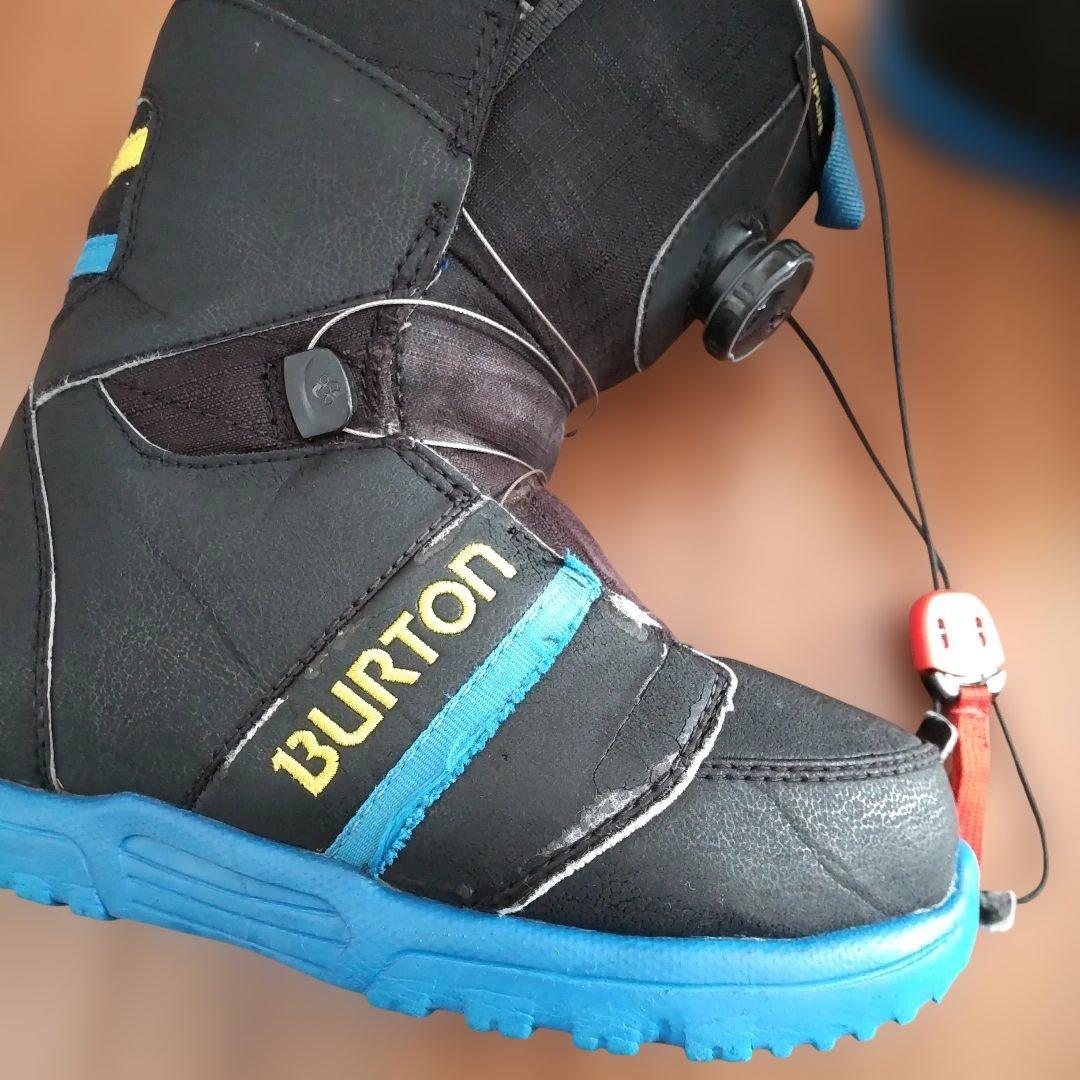 BURTONチョッパー 子供スノーボードセット 111 ブーツ 23cm