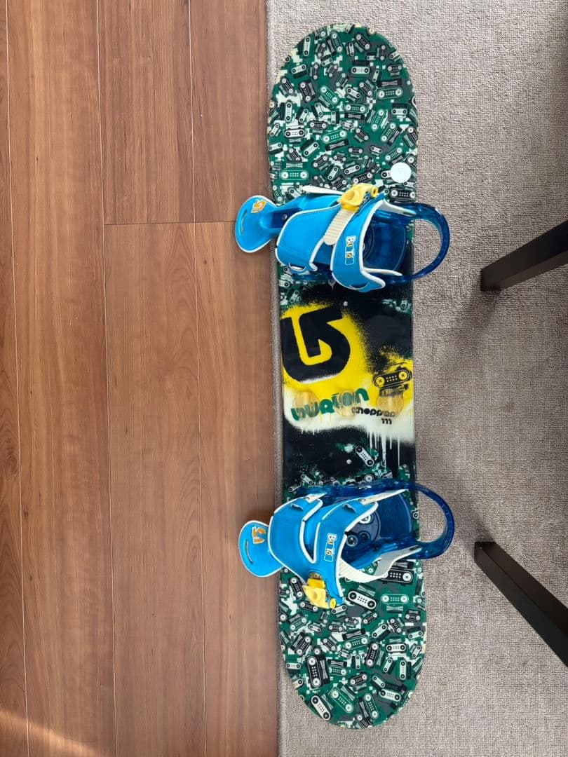 BURTONチョッパー 子供スノーボードセット 111 ブーツ 23cm