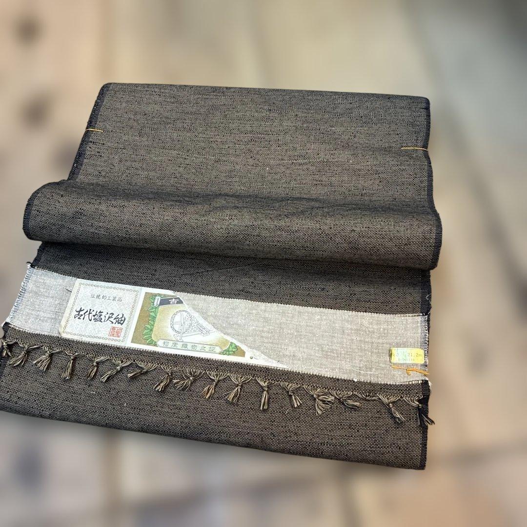 激レア 年代物 古代本塩沢 反物