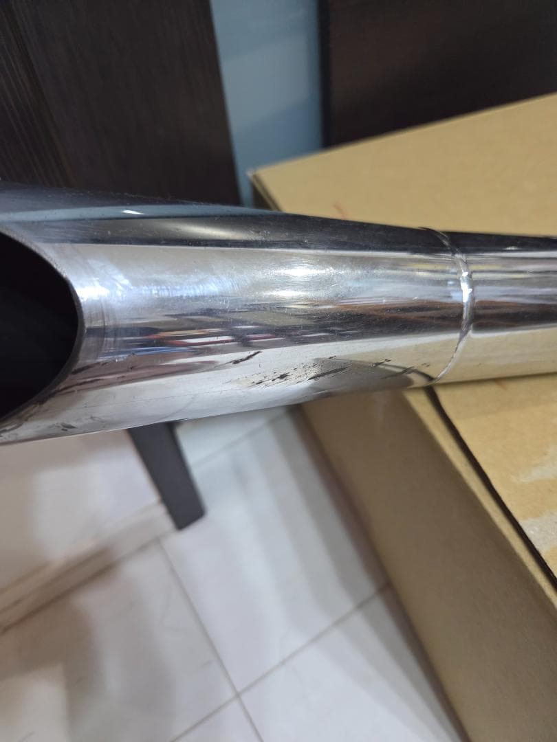 GS400　Newウイング管　ハス切り仕様