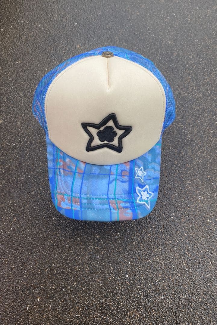 最安値！！スターチームキャップ青