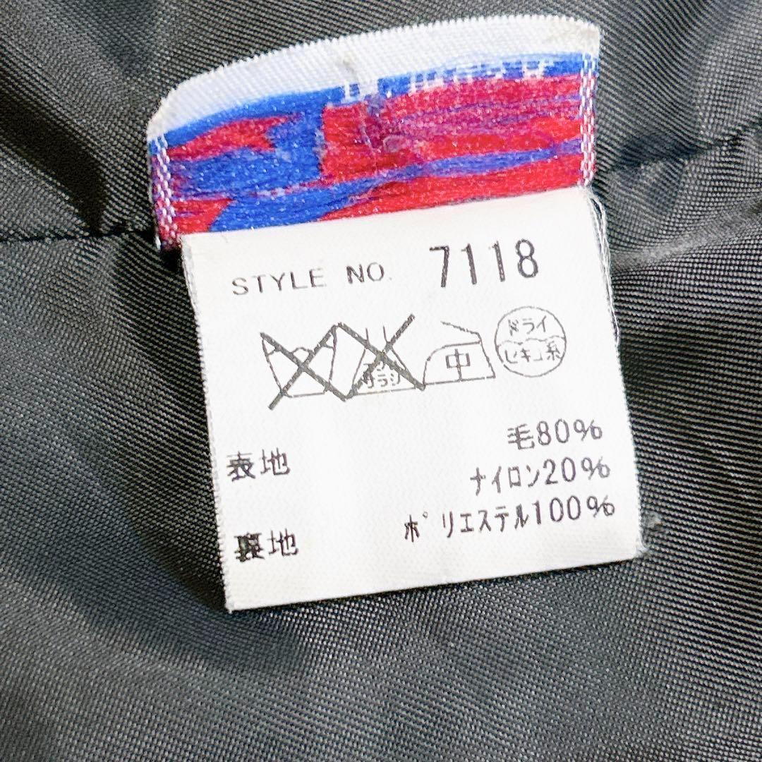 未使用級美品✨　schott BROS ピーコート　グレー　38 ウール　ダブル