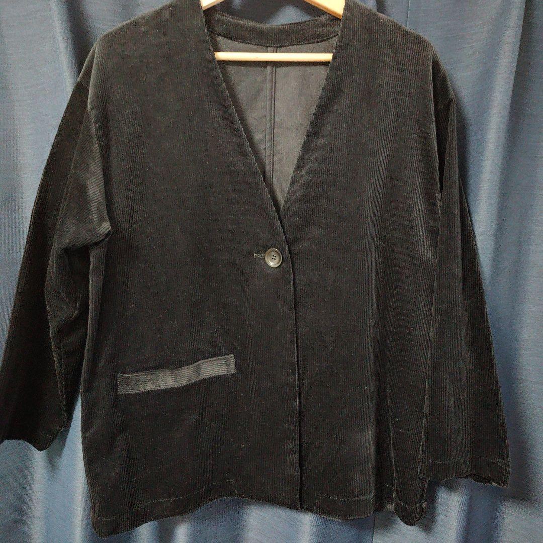 しーさん、中川政七商店　コール天ジャケット＆スカート　紺