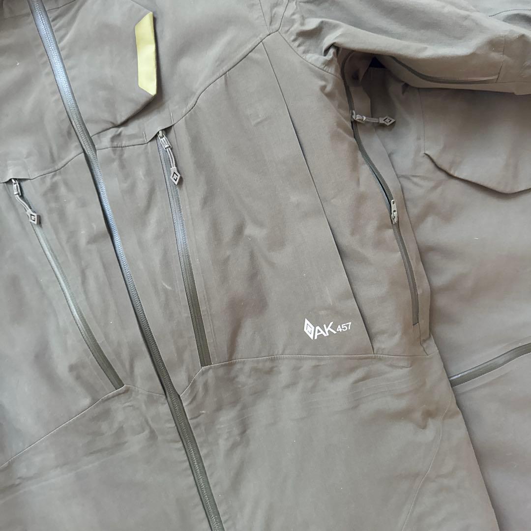 ak457 burton 上下 バートン ガイド ゴアテックス ビブ ジャケット