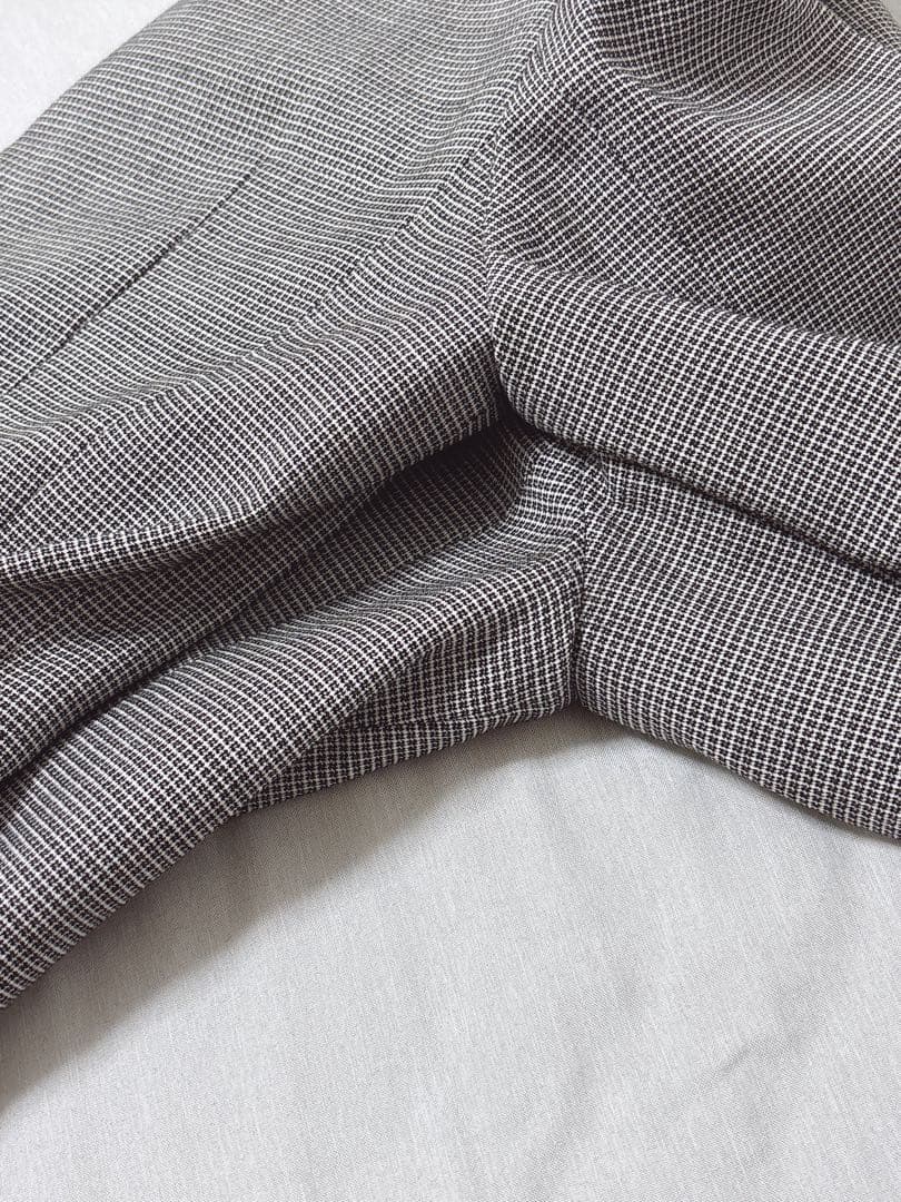 美品✨希少yoshie inaba カシミヤ混ペプラム スーツドレス ロング