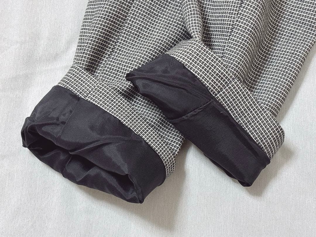 美品✨希少yoshie inaba カシミヤ混ペプラム スーツドレス ロング