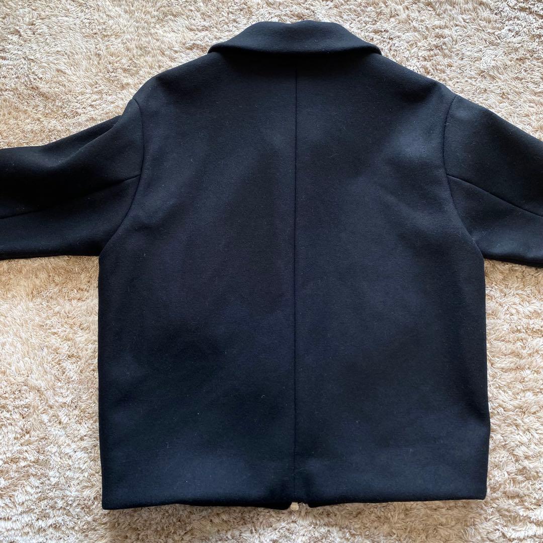 美品✨パブリックトウキョウ 140s メルトンショートジップブルゾン