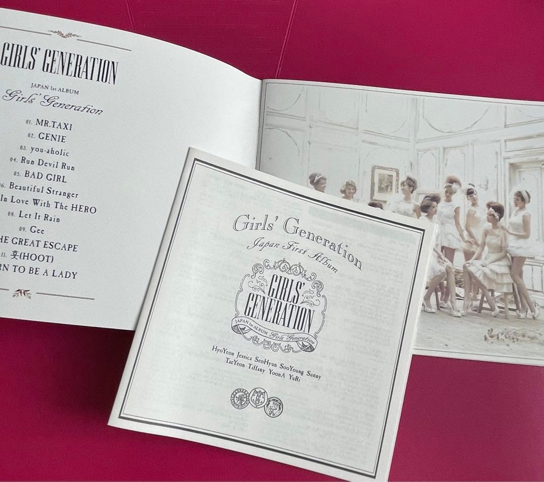 直筆サイン★ 少女時代　日本1stアルバム　韓国版