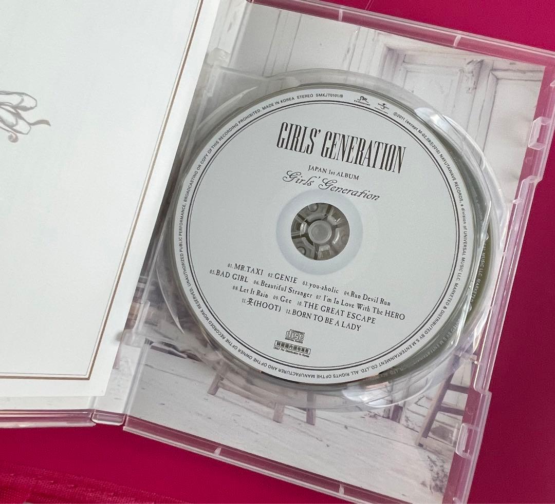 直筆サイン★ 少女時代　日本1stアルバム　韓国版