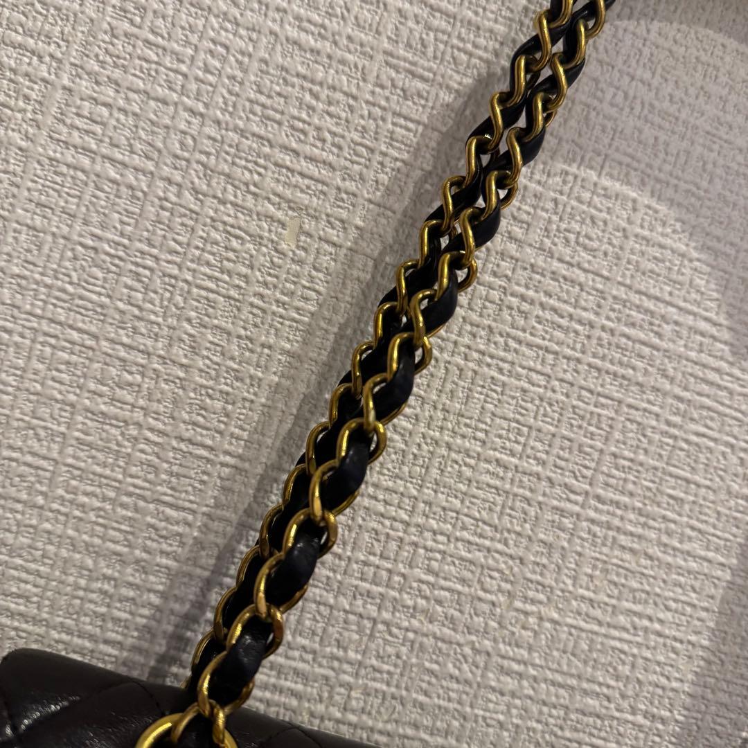 CHANEL マトラッセ Wチェーン ショルダーバッグ