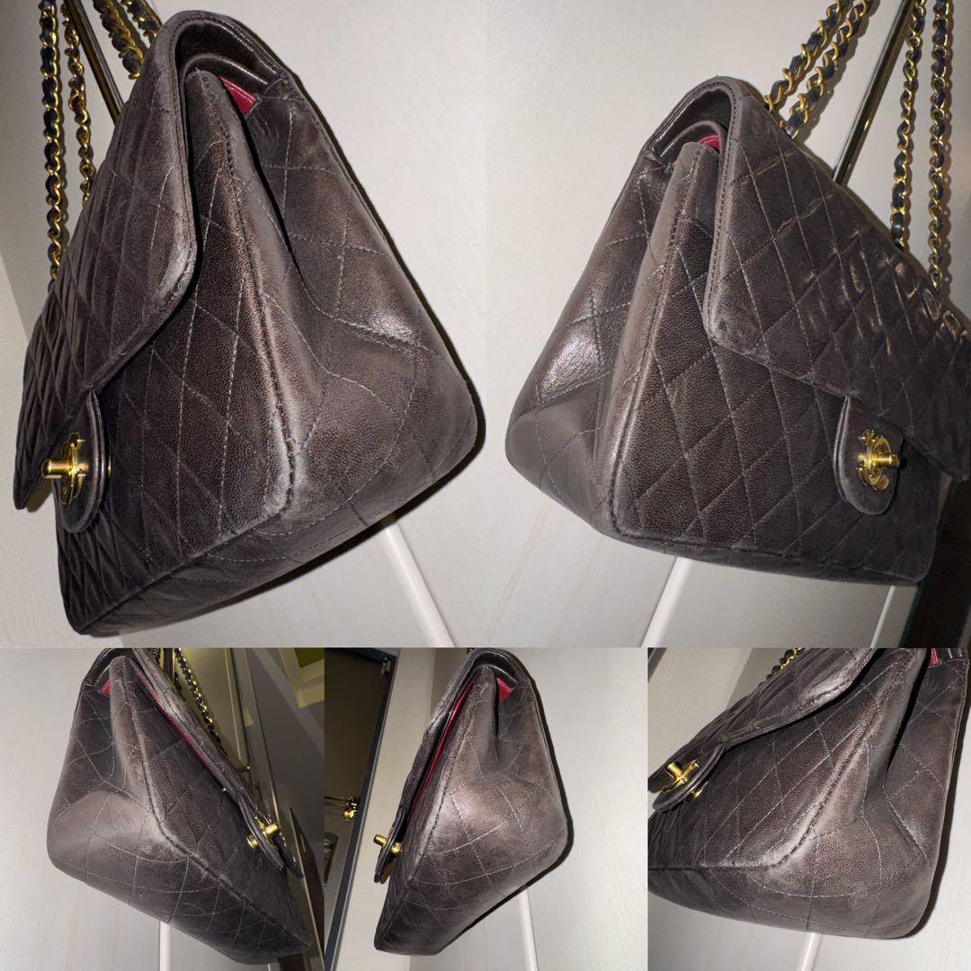 CHANEL マトラッセ Wチェーン ショルダーバッグ