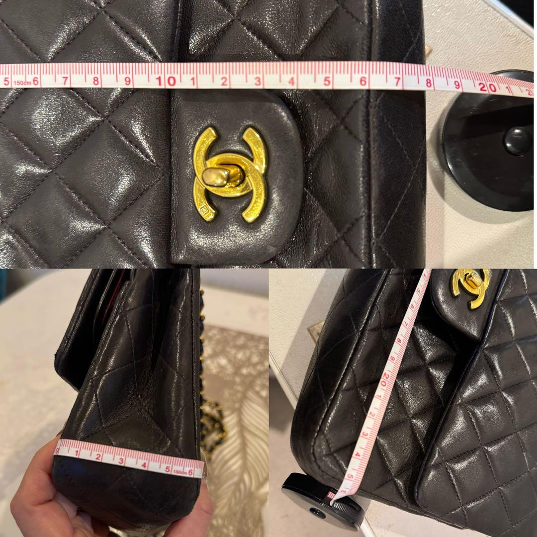CHANEL マトラッセ Wチェーン ショルダーバッグ