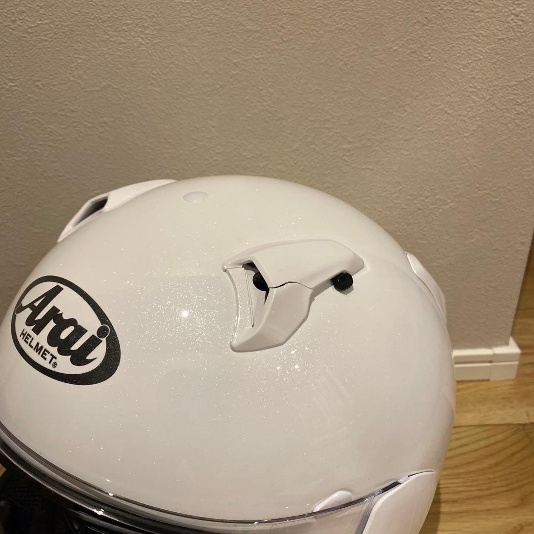 ※vegaさま専用 Arai XDフルフェイスヘルメット ホワイト　傷あり