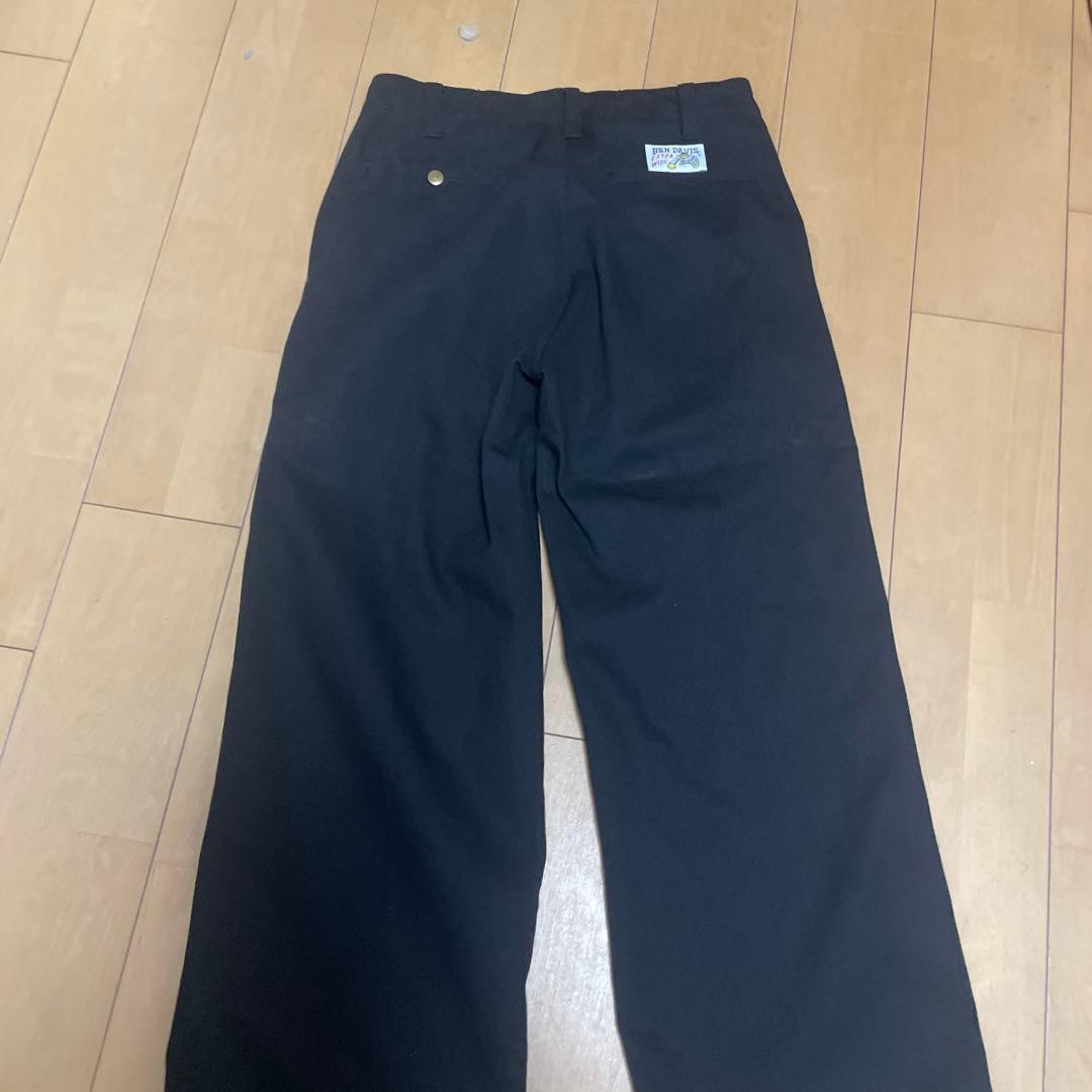 BEN DAVIS ワークパンツ 黒　extrawide