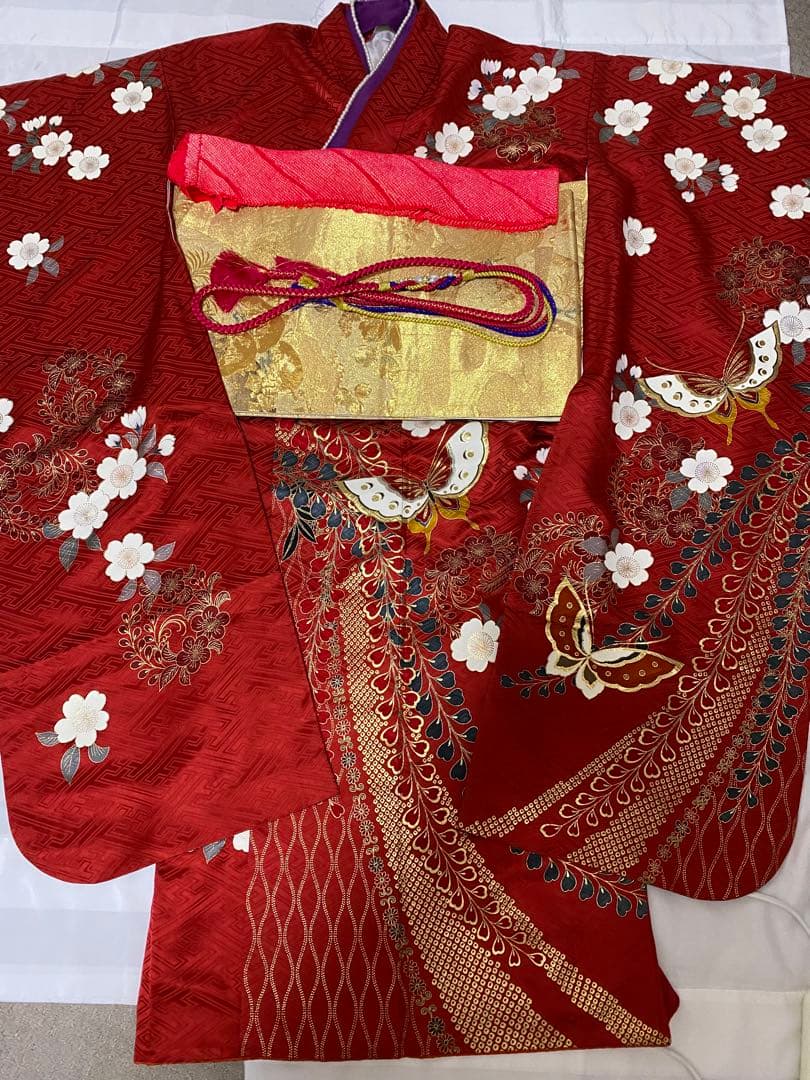 振袖　正絹　成人式　フルセット　振り袖