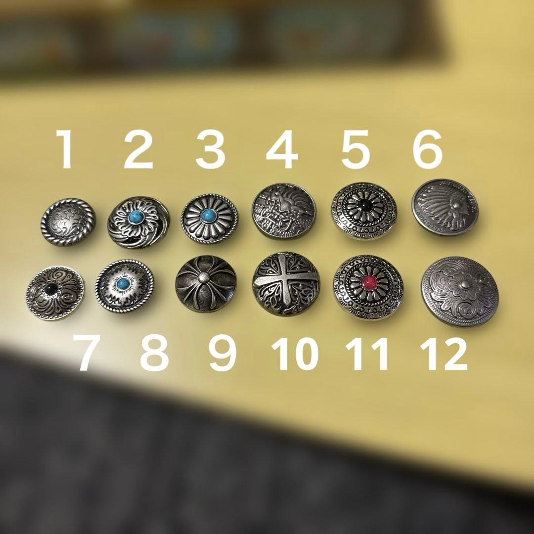 amo レザーカービングウォレット(ハーフ)