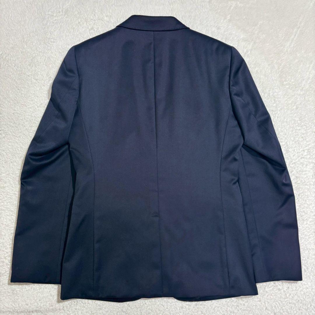 スーツセレクト　シルク混　ジャケット　ベスト　パンツ　スリーピース　光沢