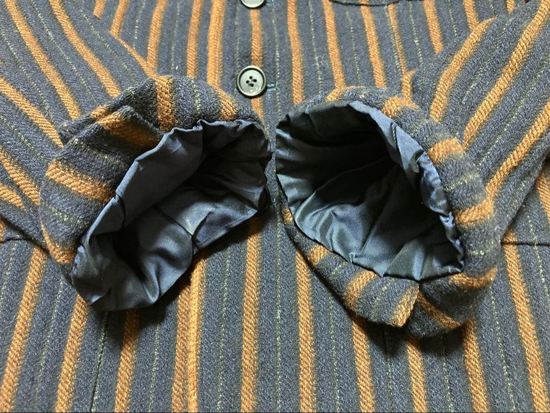 ロメオジリ gigli ストライプウールジャケット