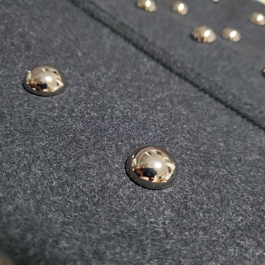 極美品✨DIESEL　BLACKGOLD　チェスターコート　スタッズ　36