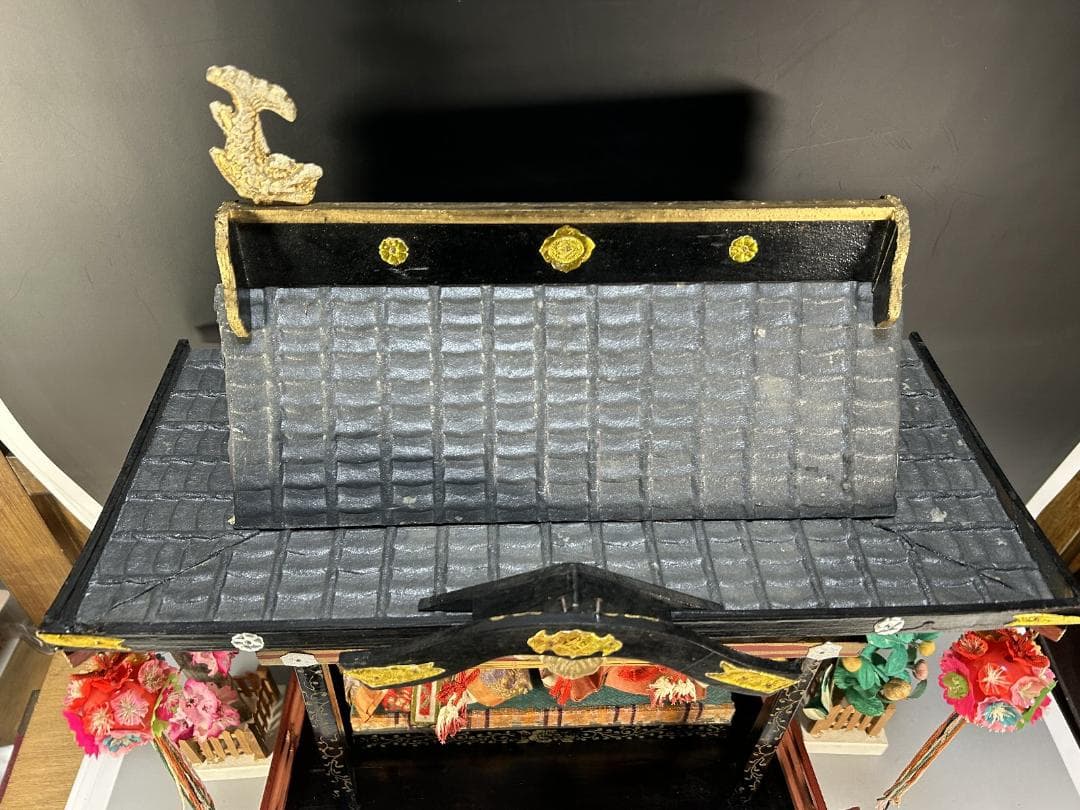 雛人形セット 雛御殿　雛手毬　ひな祭り　時代　ビンテージ　日本人形　御所人形