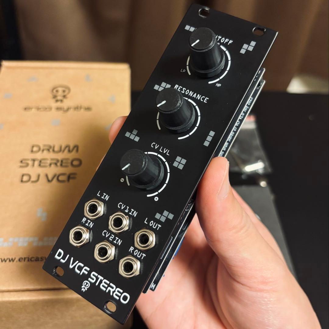 Erica Synths DRUM STEREO DJ VCF フィルター