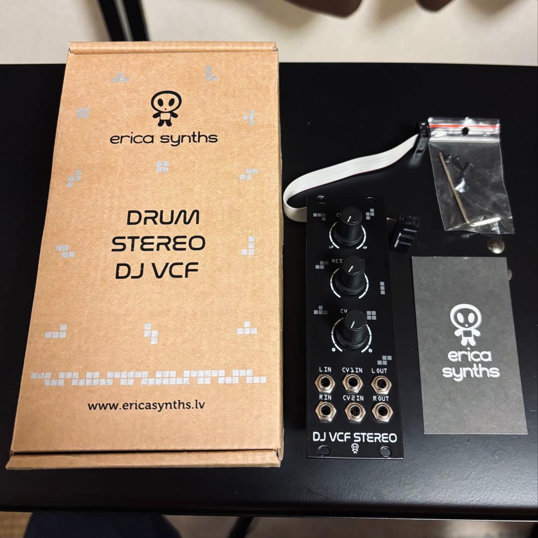 Erica Synths DRUM STEREO DJ VCF フィルター