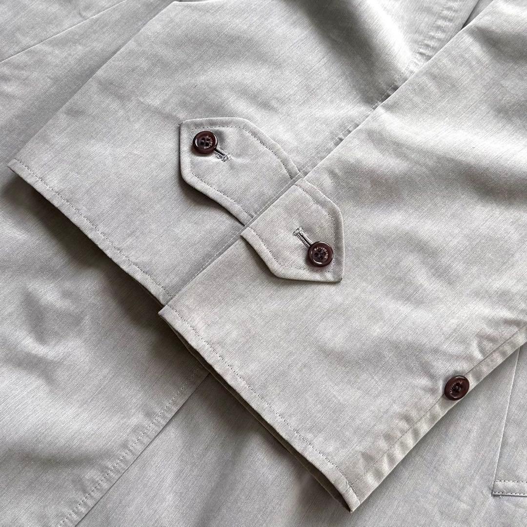 希少 美品 バーバリー ステンカラーコート バルマカンコート ノバチェック