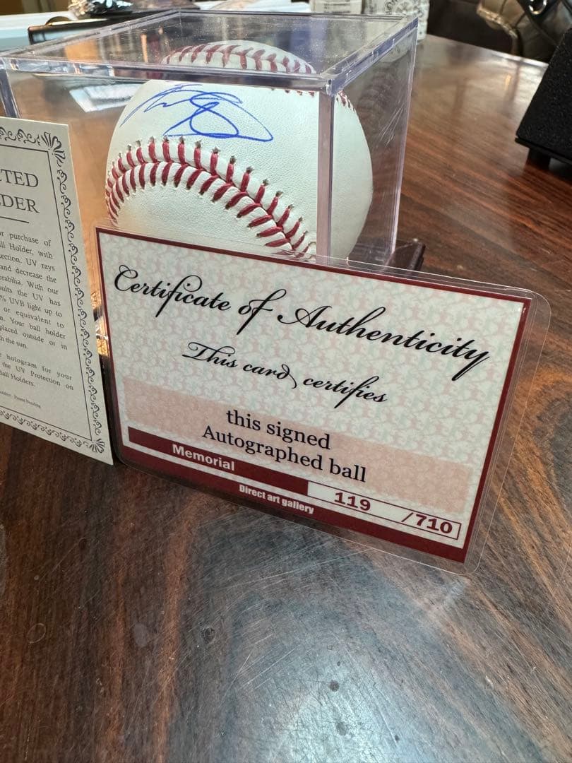 大谷翔平‼️MLB公式球直筆サインボール⚾️⭐︎ホログラム⭐︎