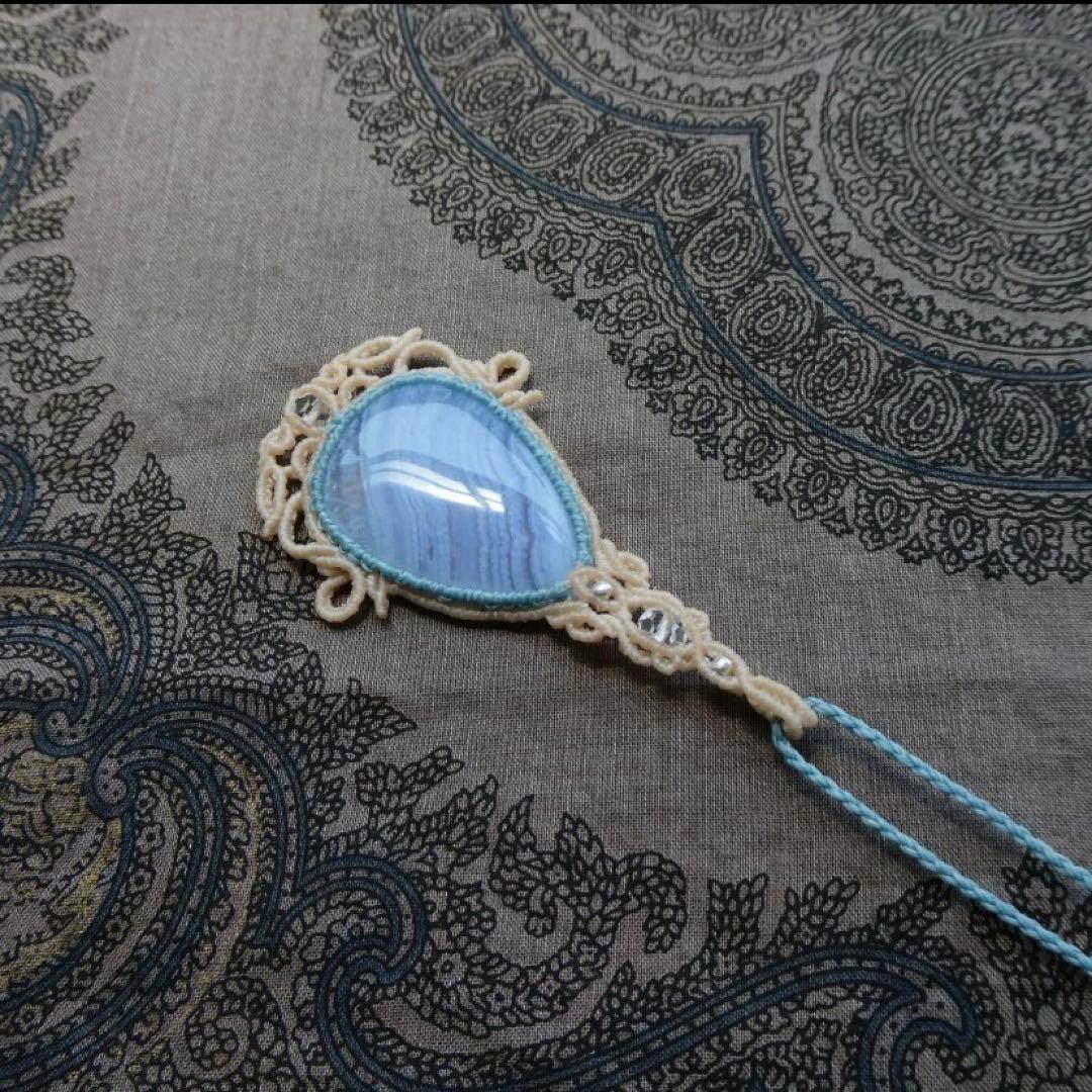 あ〜きゃん　マクラメネックレス２点