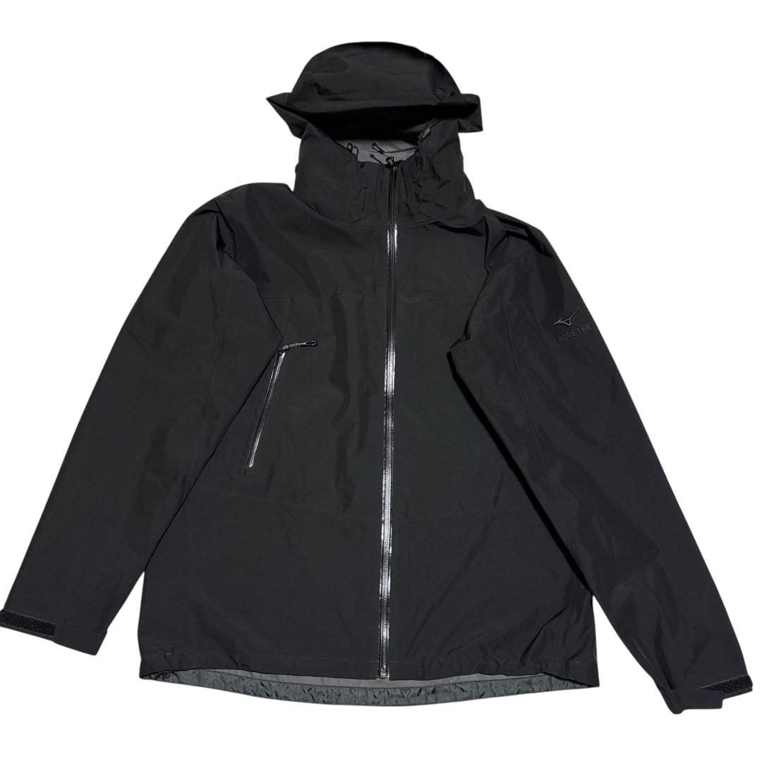 【美品】ミズノ GORE-TEX ゴアテックス レインスーツ 上下セット XL