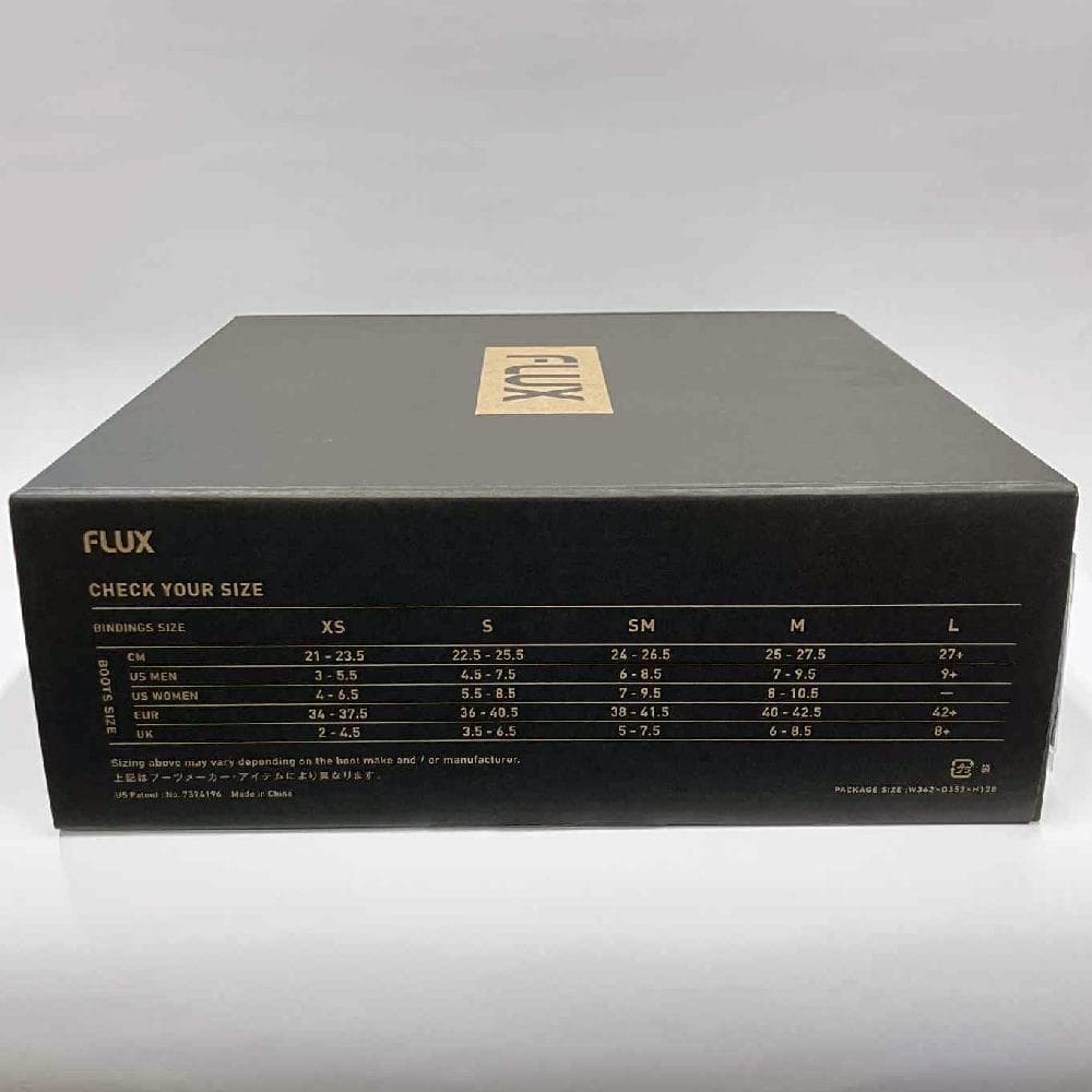 【新品】24-25 FLUX TW size S フラックス ビンディング