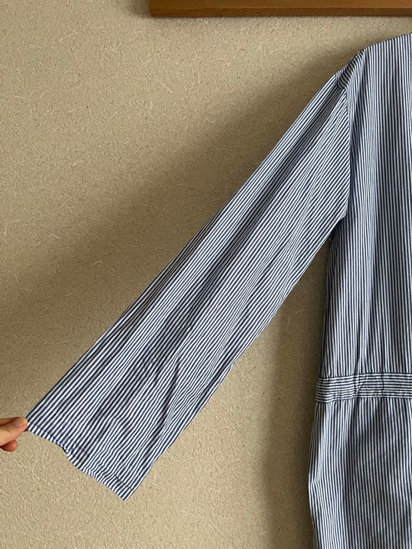 “ヴェリテクール”コットンオールインワン・ストライプ