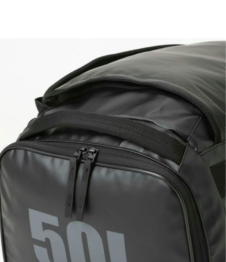 HELLY HANSEN 50L コンテナダッフルバッグ　ブラック