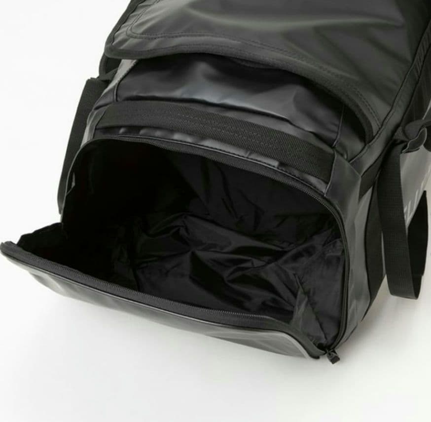 HELLY HANSEN 50L コンテナダッフルバッグ　ブラック