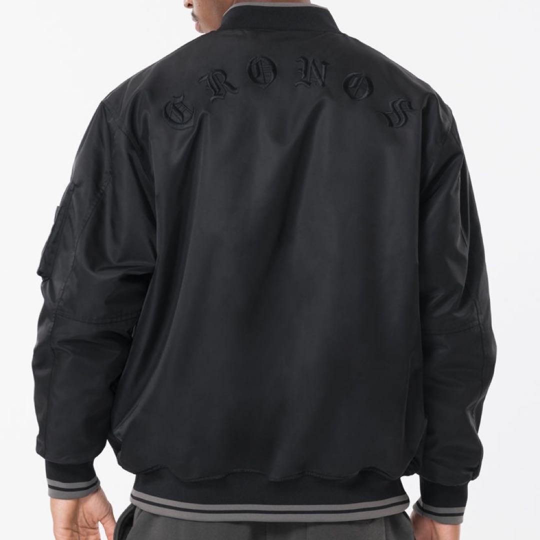 クロノス MA-1 ジャケット CRONOS L 新品 黒　クロノスジャケット