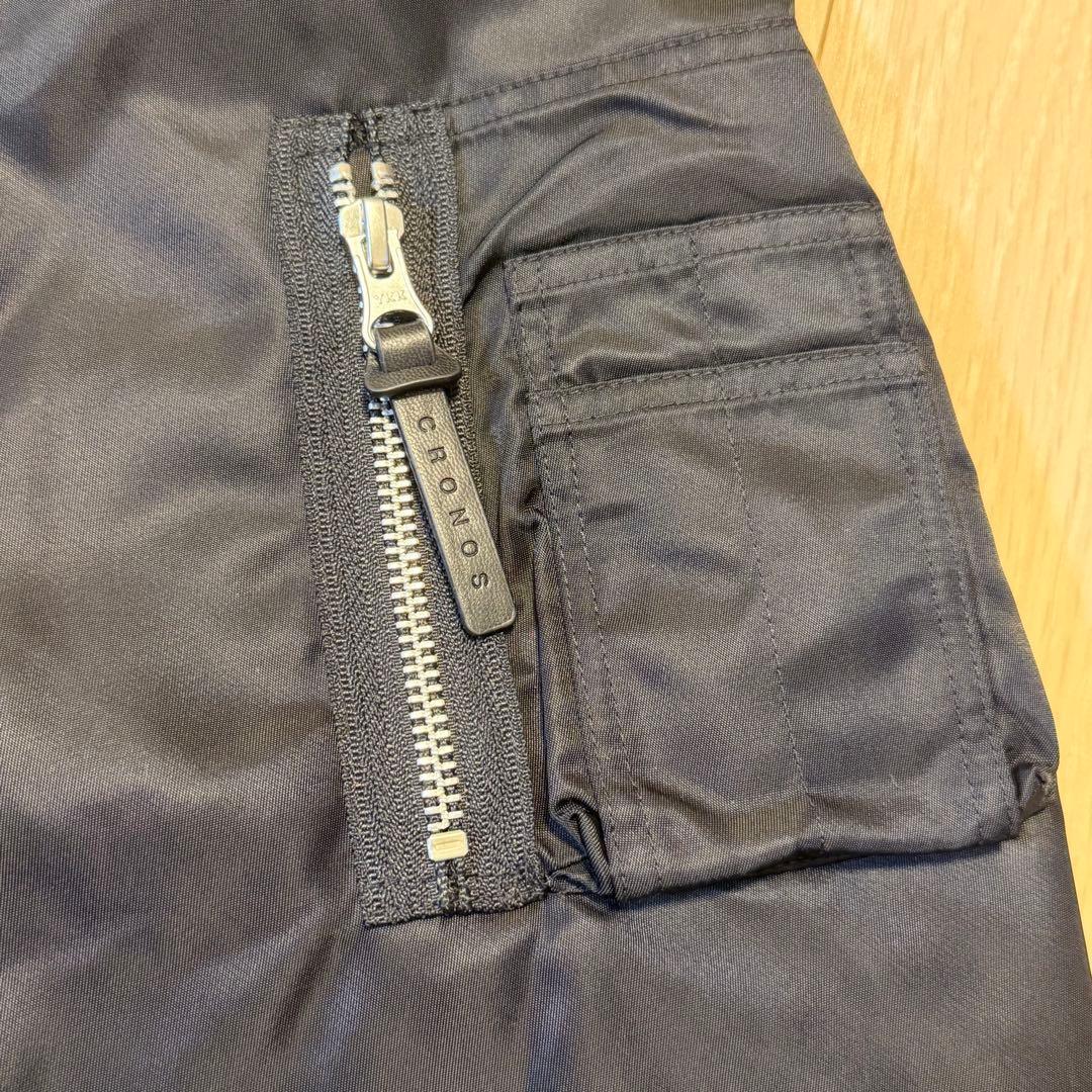 クロノス MA-1 ジャケット CRONOS L 新品 黒　クロノスジャケット