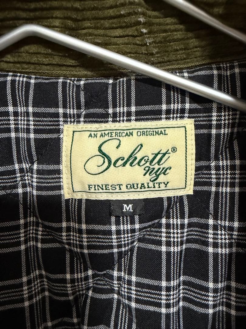 【Mr.D】SCHOTT CORDUROY DRIZZLER JACKET