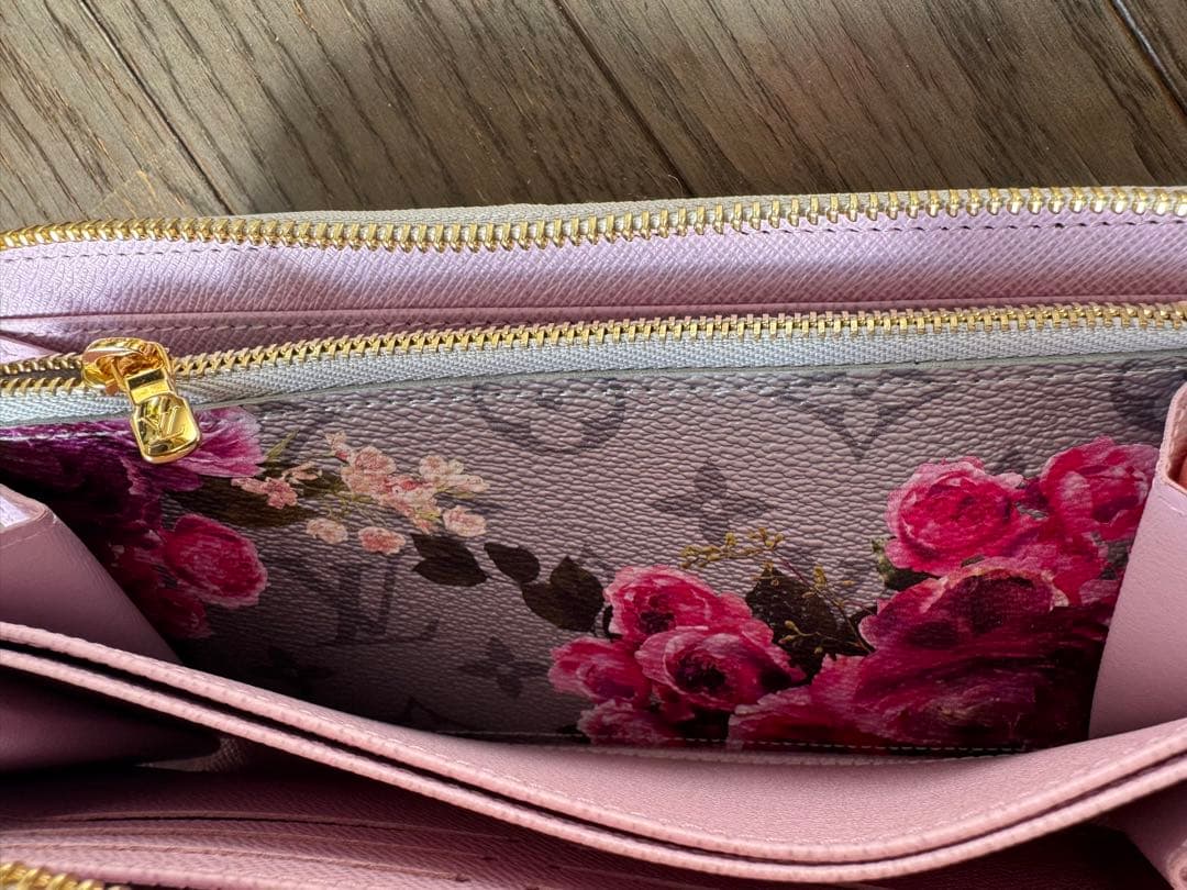 超美品【LOUIS VUITTON】 ジッピーウォレット モノグラム 長財布