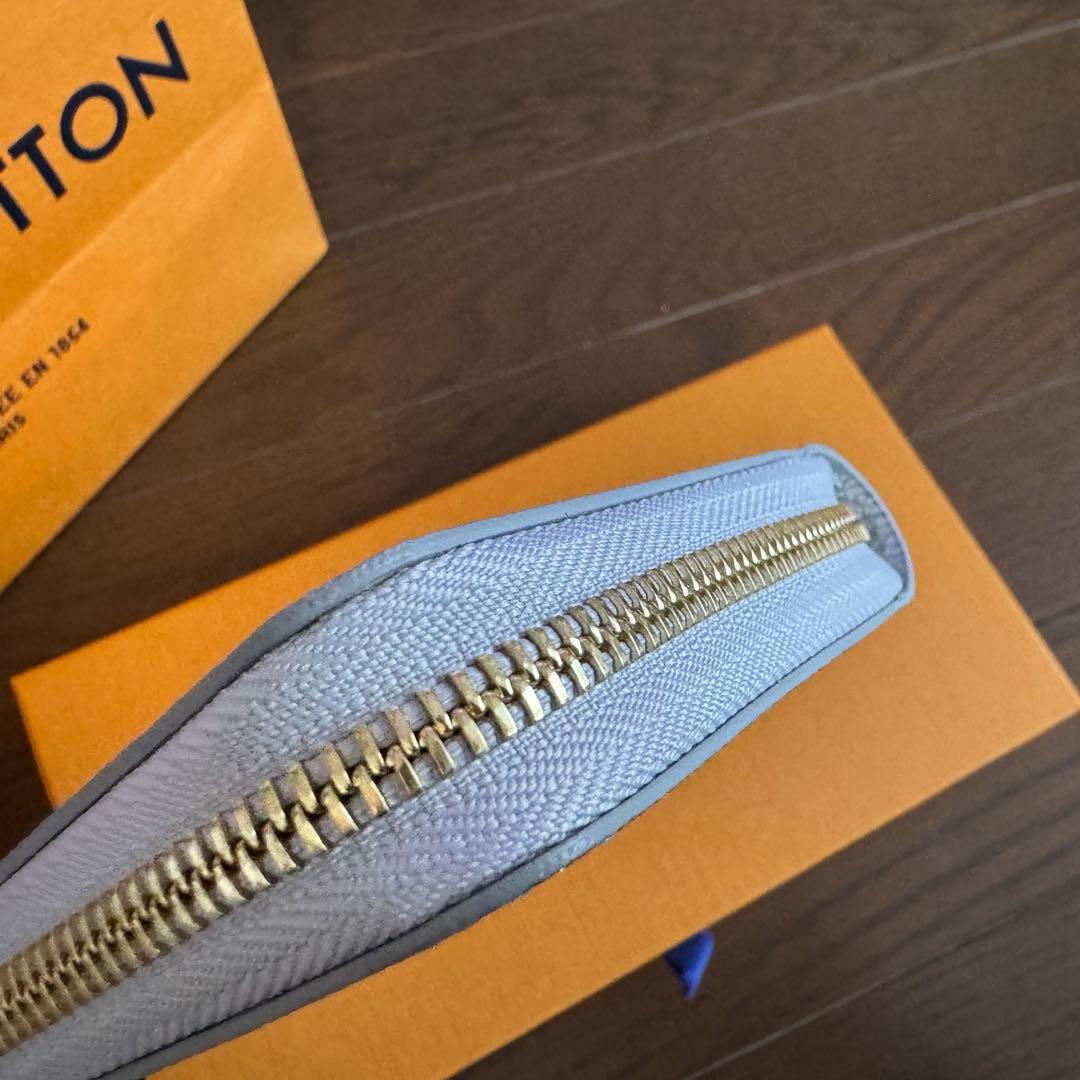 超美品【LOUIS VUITTON】 ジッピーウォレット モノグラム 長財布