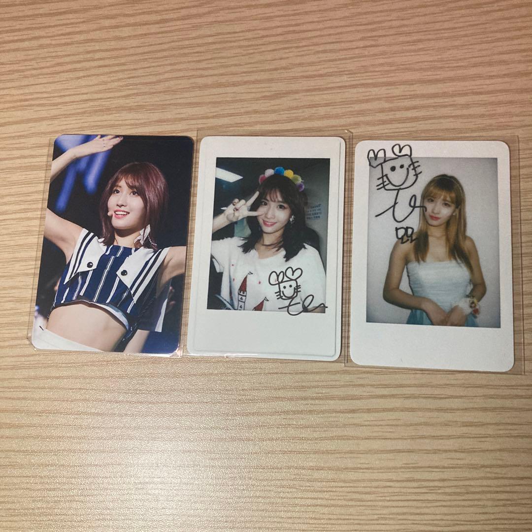 twice モモ ポップアップストア トレカ 第1弾 第2弾 第3弾チェキ風