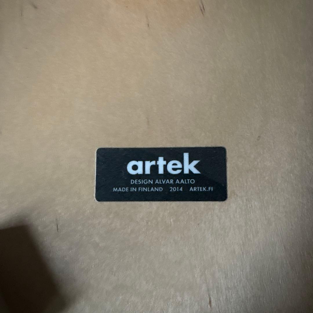 ARTEK STOOL 60 アルヴァ・アアルト3本脚スツール2014年製バーチ