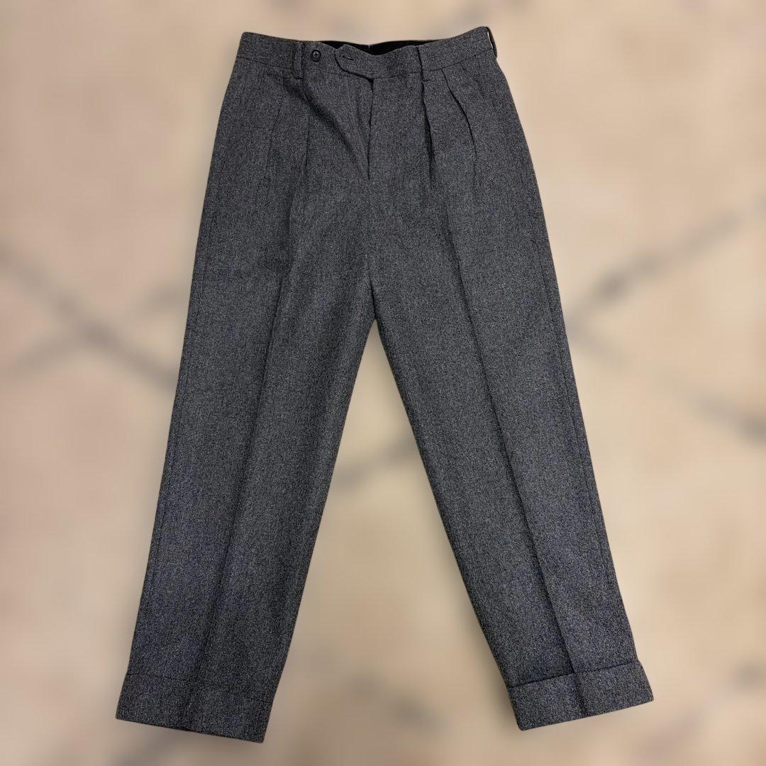 BRITISH MADE オフィサーパンツ/ポーツマス(フランネル)