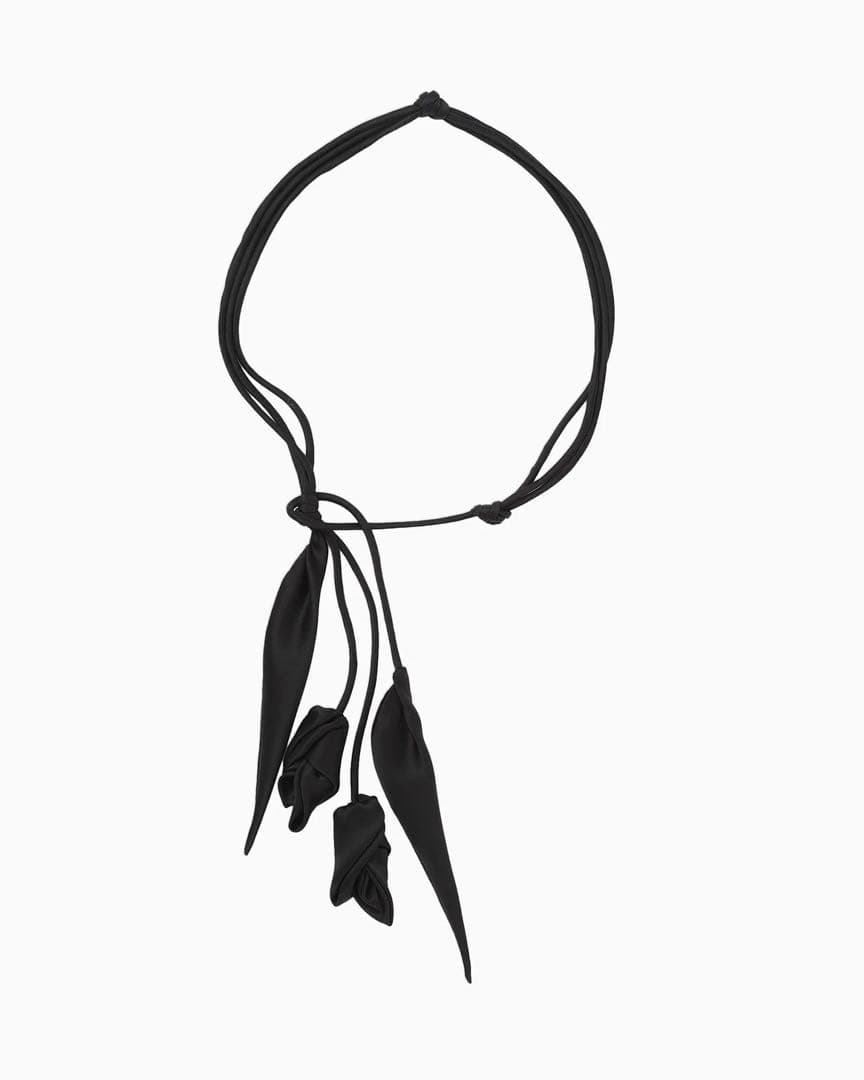 【Mame Kurogouchi Floral】Motif Silk Belt