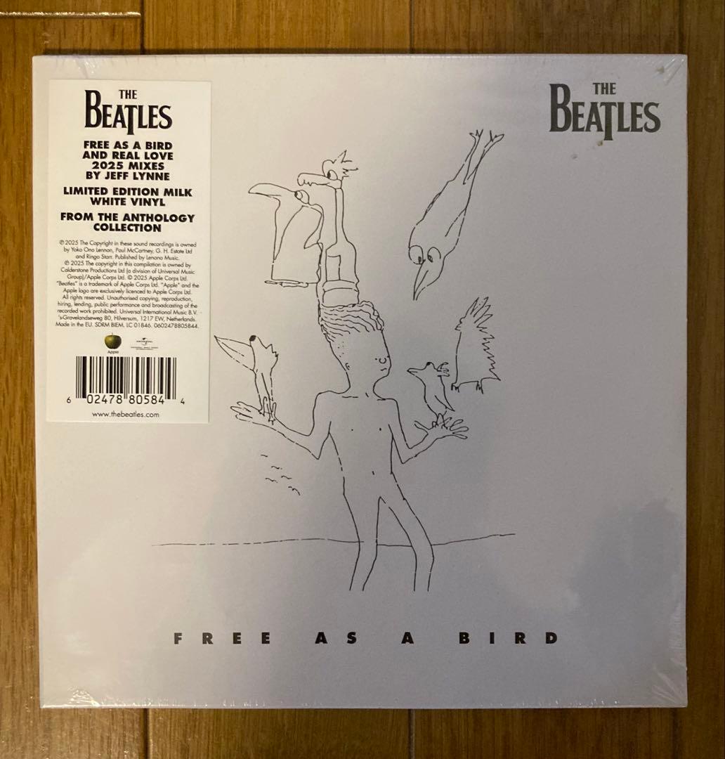 稀少2025盤Free As A BirdビートルズBeatlesレコード