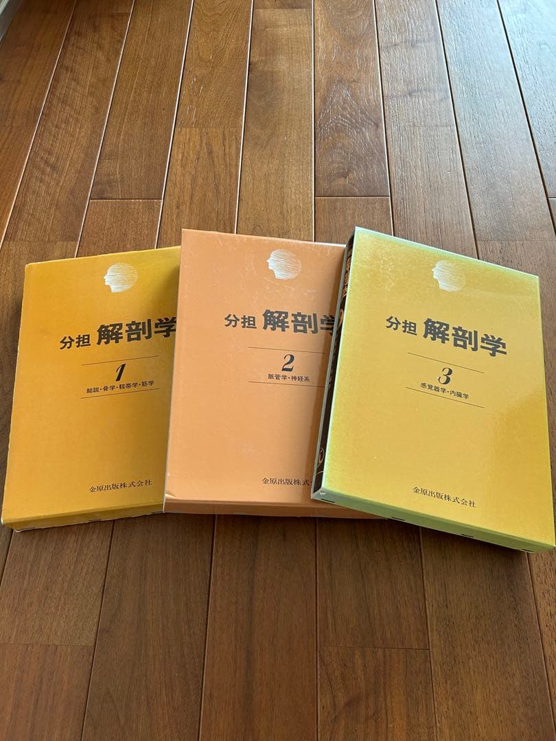 分担解剖学 1・2・3 セット