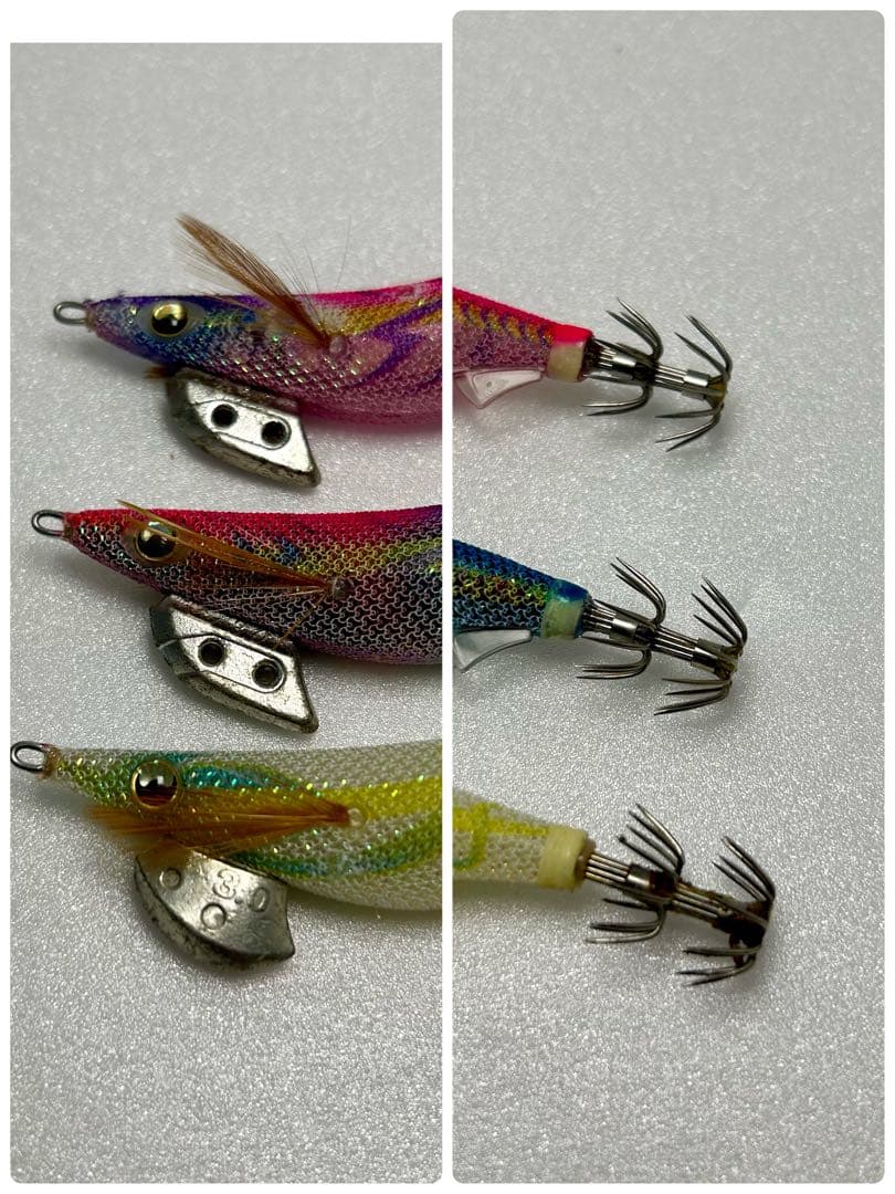 YAMASHITAエギ王K 3.0〜3.5号 まとめ売り13個　エギケース付