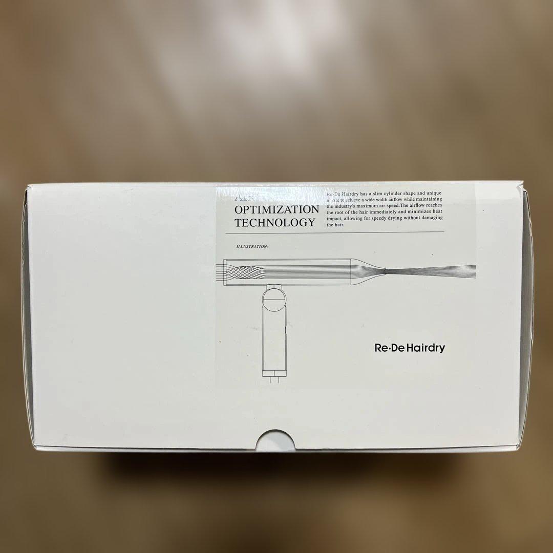 【新品未使用】Re・De Hairdry ヘアドライヤーDR01A-WT
