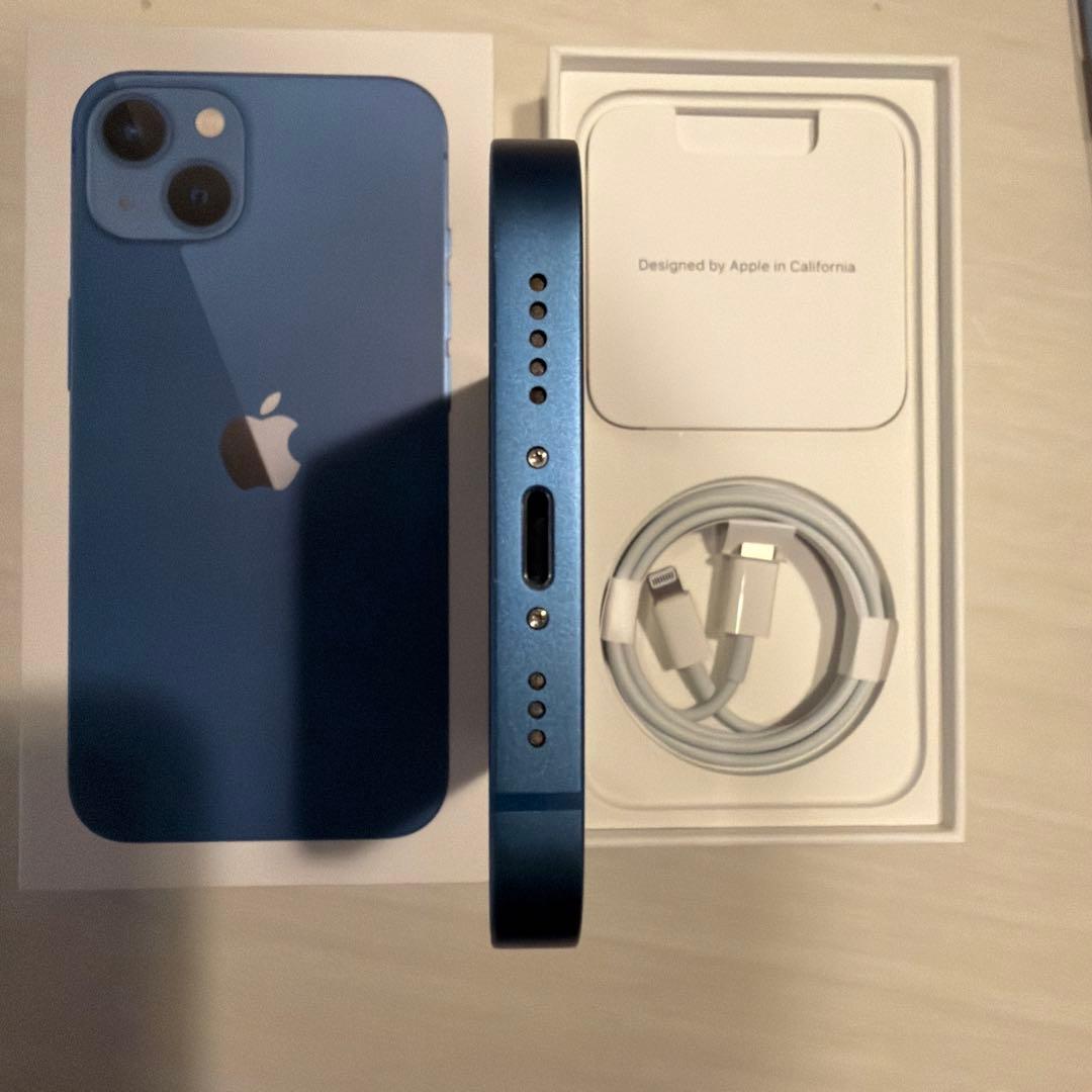 Apple iPhone 13 ブルー 本体