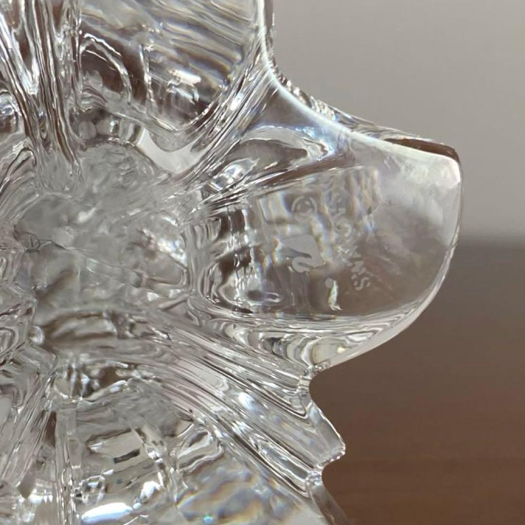 SWAROVSKI スワロフスキー クリスタル サギ 置物