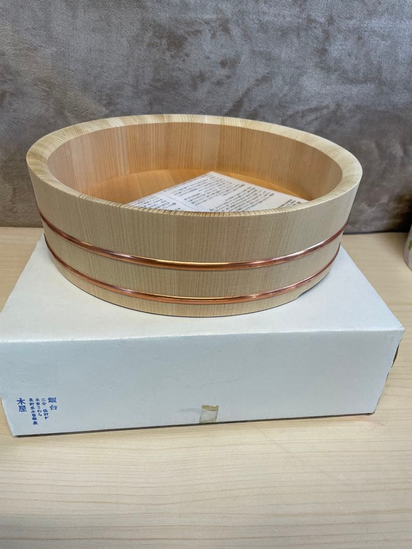 日本橋　木屋　お櫃／飯台　2合　直径27cm　S1176